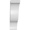 Ekena Millwork 5 1/2-in. W x 20-in. D x 20-in. H Funston Architectural Grade PVC Knee Brace BRCP055X20X20FST - alternate 6